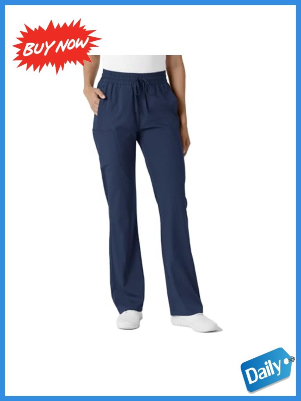 WINK Boundless Bootcut Scrub Pant Drawstring Elastic Waist Medical Work
